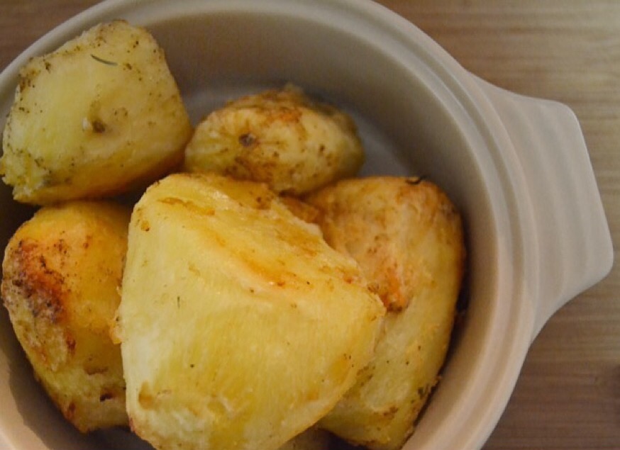 Coconut Oil Roast Potatoes