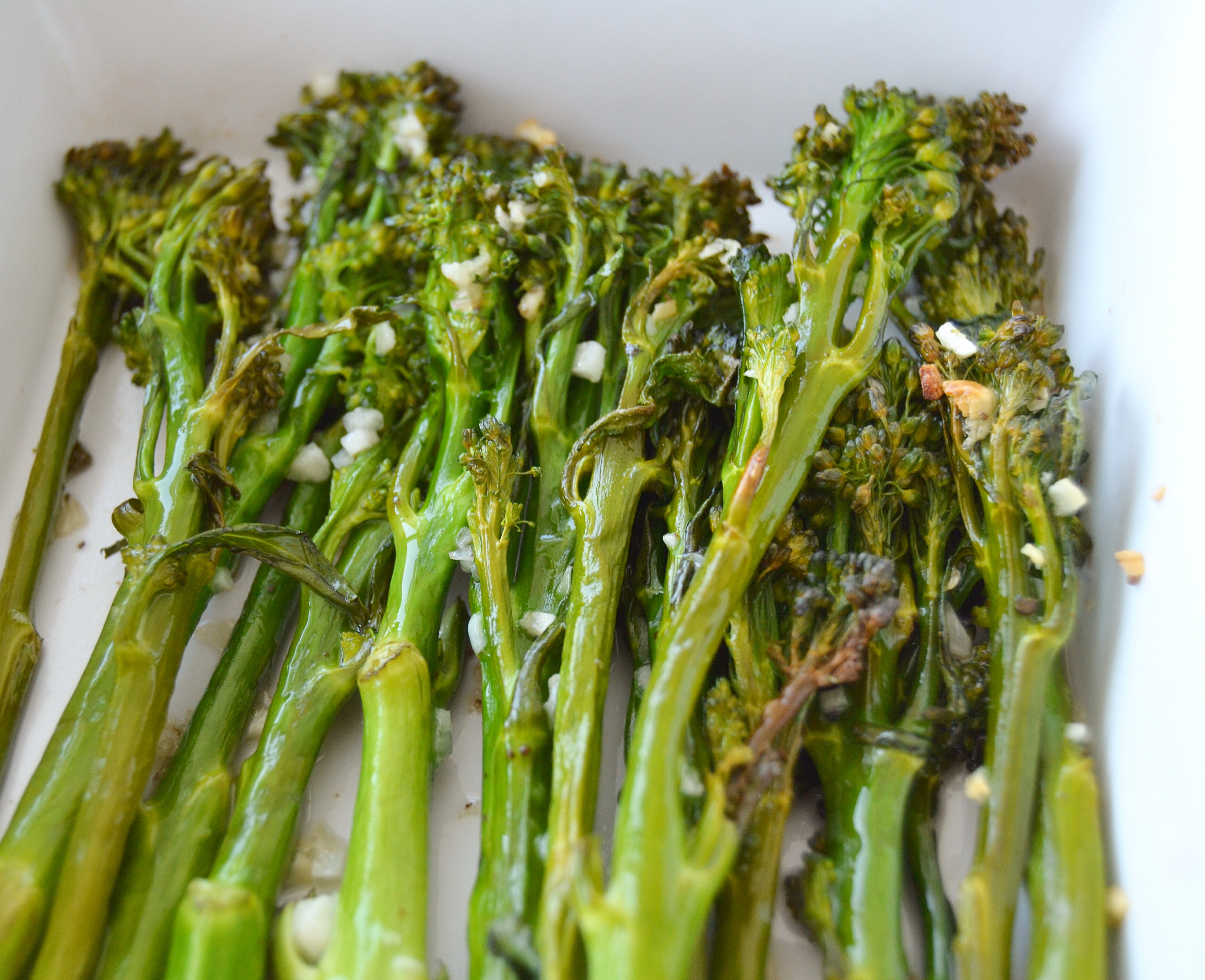 Eat your greens: Coconut Oil Garlic Roasted Broccoli