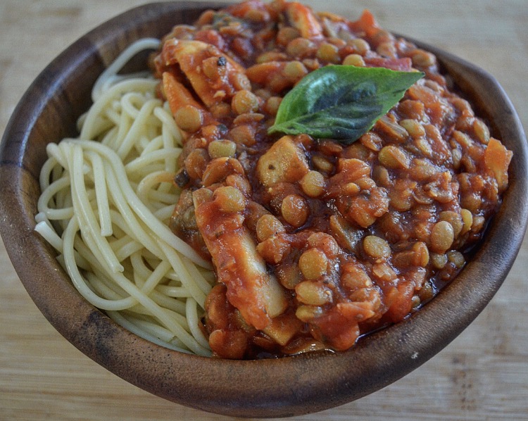 Skinny-minnie Lentil Spaghetti