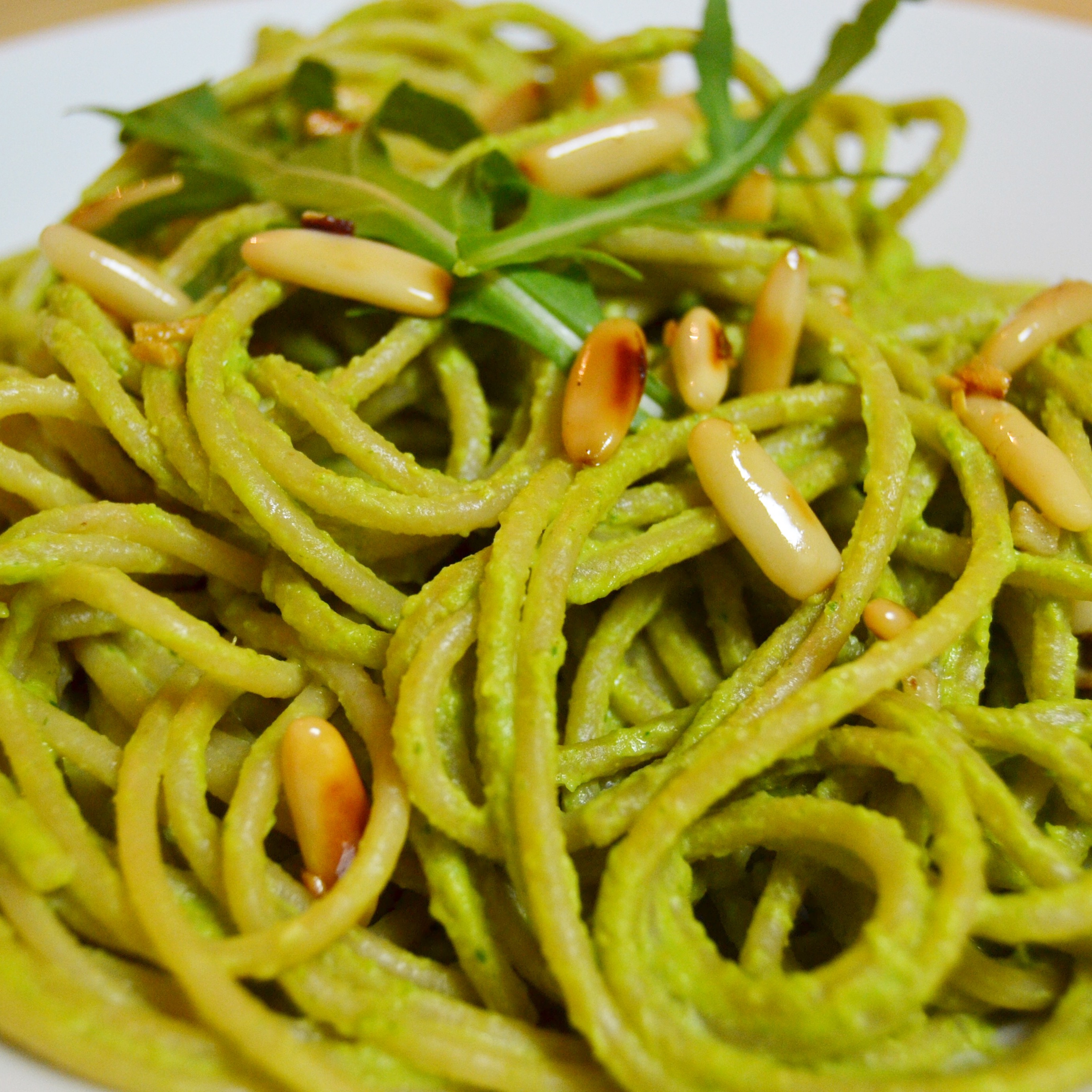 Let’s Go Vegan Pesto (with pasta)