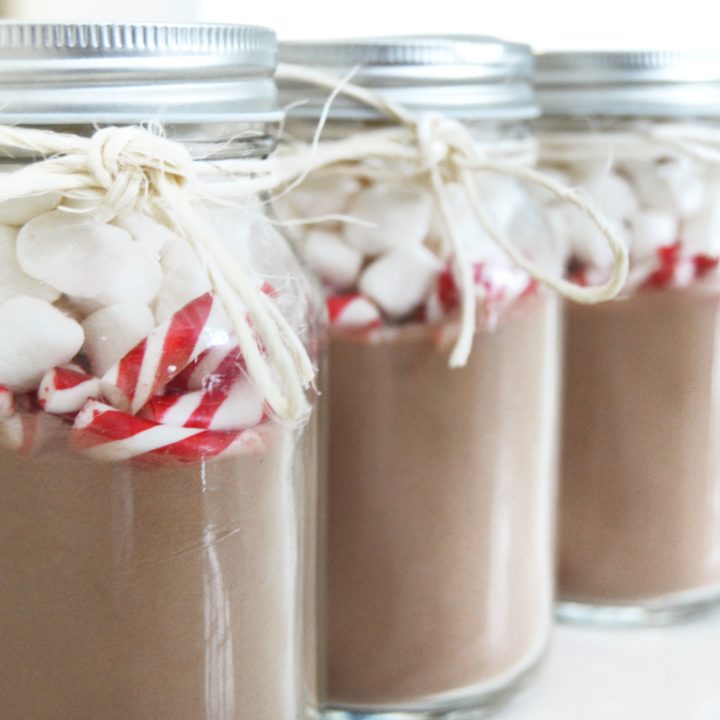Christmas Vegan Hot Chocolate Mason Jar – Zero Waste December